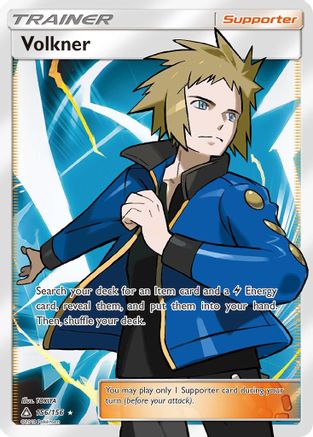 Volkner (Full Art) 156/156 - Ultra Rare - Holofoil