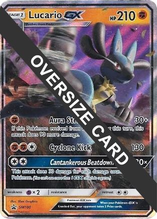 Lucario GX SM100 - Promo - Holofoil