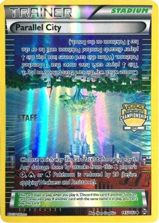 Parallel City 145/162 - Promo - Reverse Holofoil