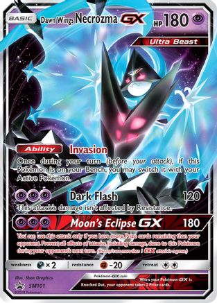 Dawn Wings Necrozma GX SM101/248 - Promo - Holofoil