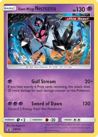 Dawn Wings Necrozma SM106/248 - Promo - Holofoil