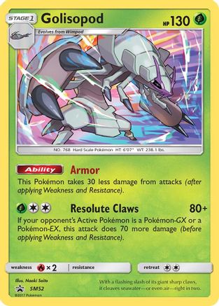 Golisopod SM52/248 - Promo - Holofoil