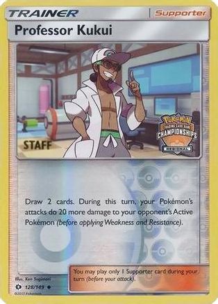 Professor Kukui 128/149 - Promo - Reverse Holofoil