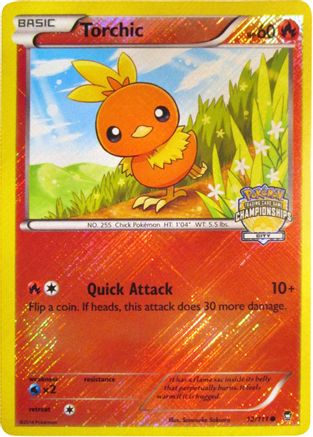 Torchic 012/111 - Promo - Reverse Holofoil