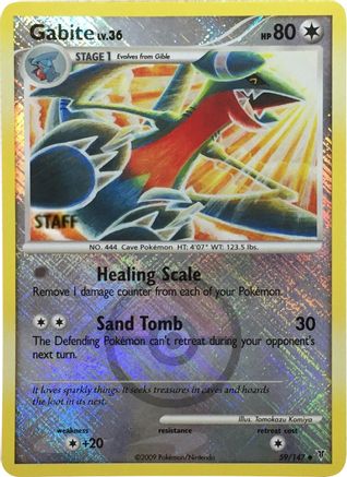 Gabite 059/147 - Promo - Reverse Holofoil