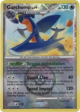 Garchomp 005/147 - Promo - Reverse Holofoil