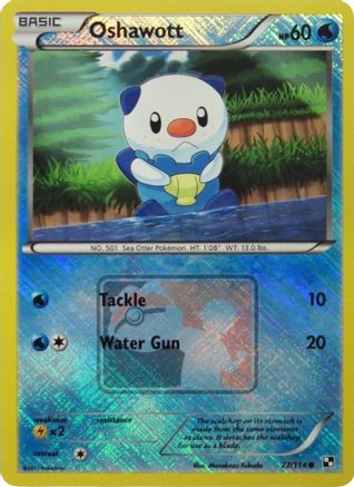 Oshawott 027/114 - Promo - Reverse Holofoil