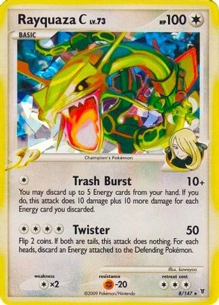 Rayquaza C 008/147 - Promo - Holofoil
