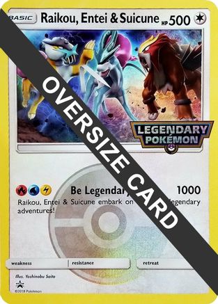 Raikou, Entei & Suicune - Promo - Holofoil