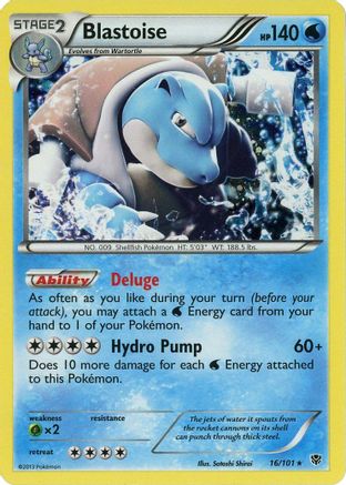 Blastoise 016/101 - Promo - Holofoil
