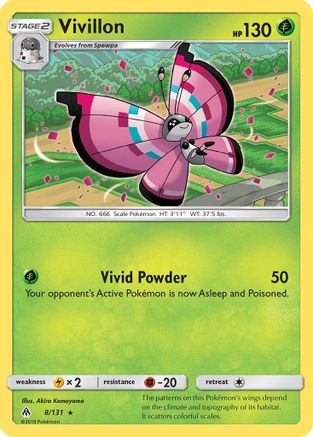Vivillon 008/131 - Rare