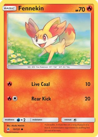 Fennekin (15) 015/131/131 - Common