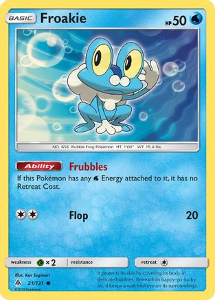 Froakie (21) 021/131/131 - Common