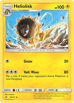 Heliolisk 038/131 - Uncommon