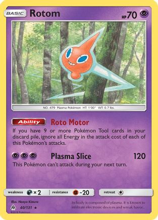 Rotom 040/131 - Rare
