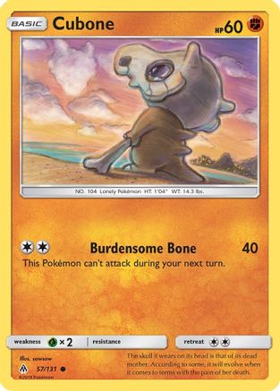 Cubone 057/131/131 - Common