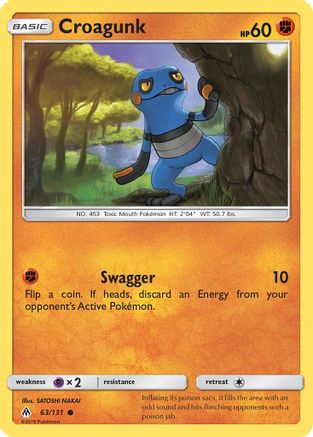 Croagunk 063/131 - Common