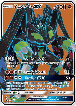 Zygarde GX (Full Art) 123/131 - Ultra Rare - Holofoil