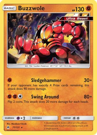 Buzzwole 077/131/131 - Rare