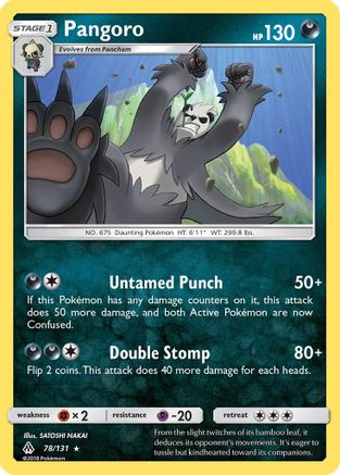 Pangoro 078/131 - Rare