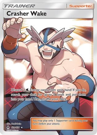 Crasher Wake (Full Art) 129/131 - Ultra Rare - Holofoil