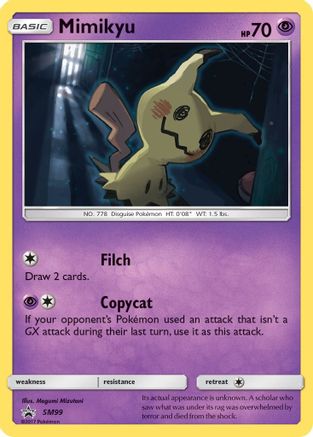 Mimikyu SM99/248 - Promo - Holofoil