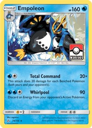 Empoleon 034/156 - Promo - Reverse Holofoil