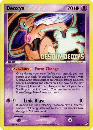 Deoxys (Normal Forme) 016/107 - Promo