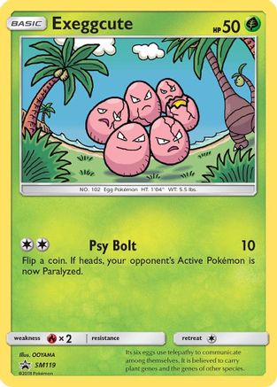 Exeggcute SM119/248 - Promo - Holofoil