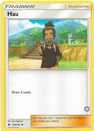 Hau (19) (Alolan Sandslash Half-Deck) 120 - Uncommon
