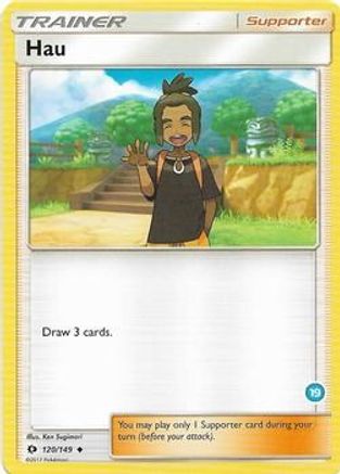 Hau (19) (Alolan Ninetales Half-Deck) 120 - Uncommon