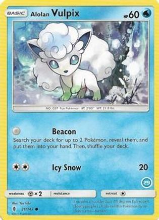 Alolan Vulpix (29) 021 - Common