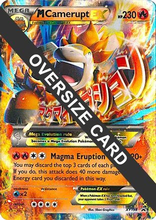 M Camerupt EX XY198 - Promo - Holofoil