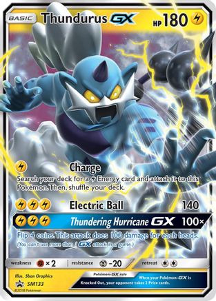 Thundurus GX SM133/248 - Promo - Holofoil