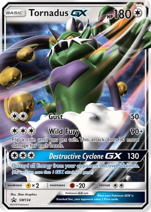 Tornadus GX SM134/248 - Promo - Holofoil