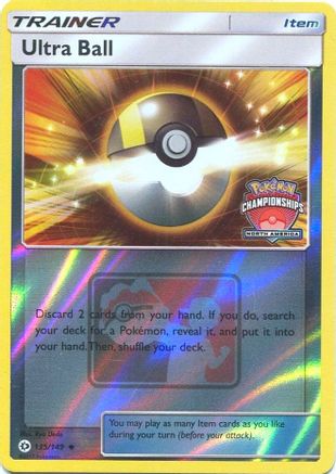 Ultra Ball 135/149 - Promo - Reverse Holofoil