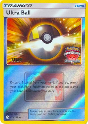 Ultra Ball 135/149 - Promo - Reverse Holofoil