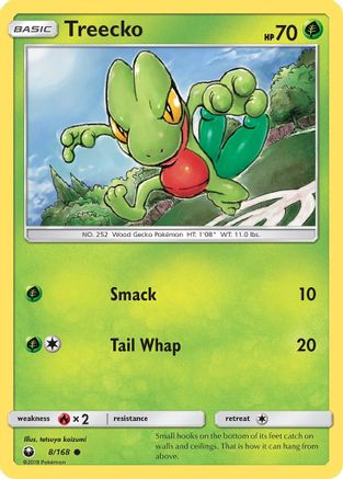 Treecko (8) 008/168/168 - Common