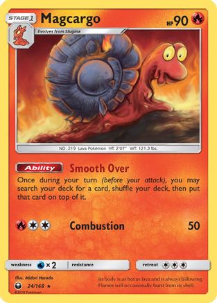 Magcargo 024/168/168 - Rare