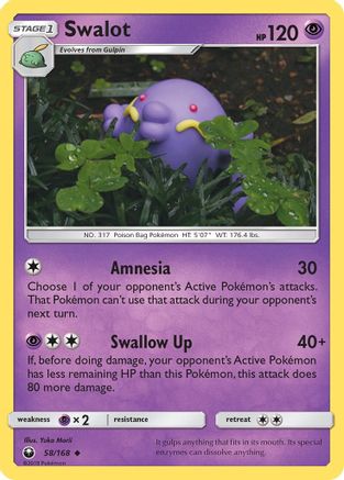 Swalot 058/168/168 - Uncommon