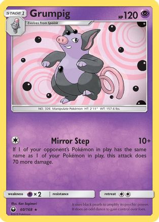 Grumpig 060/168 - Rare