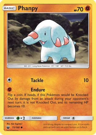 Phanpy 072/168 - Common