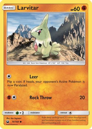Larvitar 074/168/168 - Common