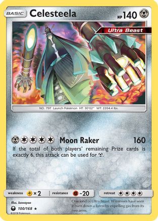 Celesteela 100/168 - Holo Rare - Holofoil