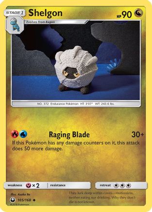 Shelgon 105/168/168 - Uncommon