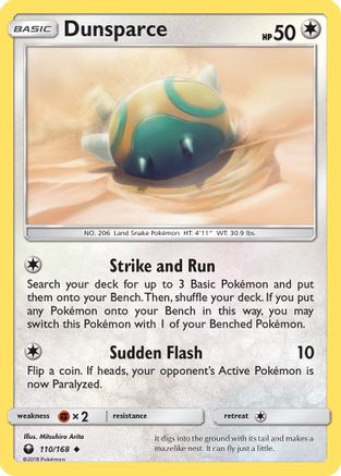 Dunsparce 110/168/168 - Uncommon