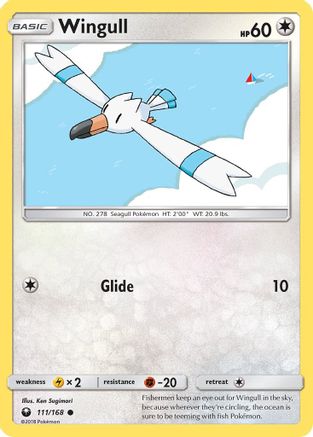 Wingull 111/168 - Common