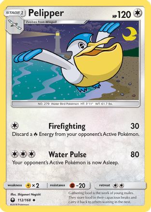 Pelipper 112/168 - Uncommon