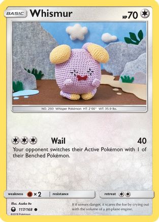 Whismur (117) 117/168/168 - Common
