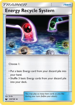 Energy Recycle System 128/168/168 - Uncommon